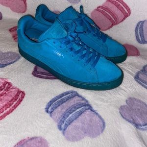 Puma Suede Emboss Iced Fluo